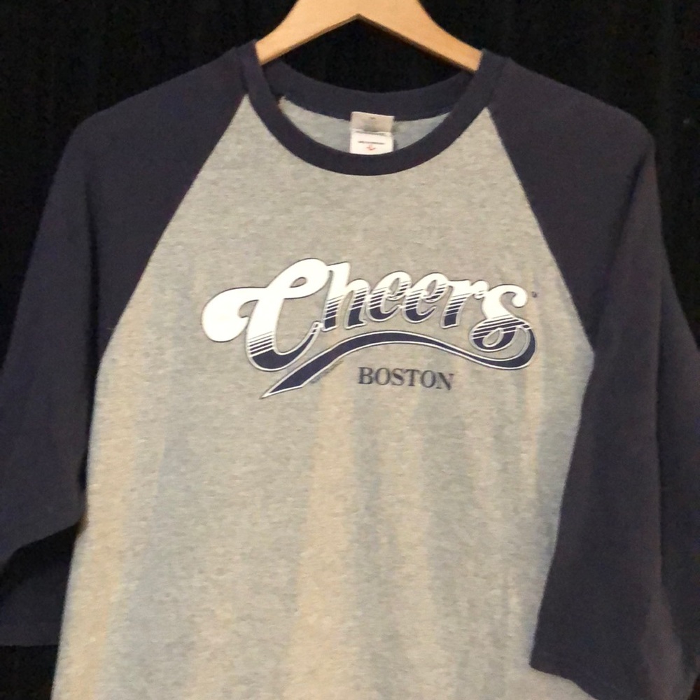 Cheers Tee - 3/4 Sleeve - 90% Cotton 10% Poly